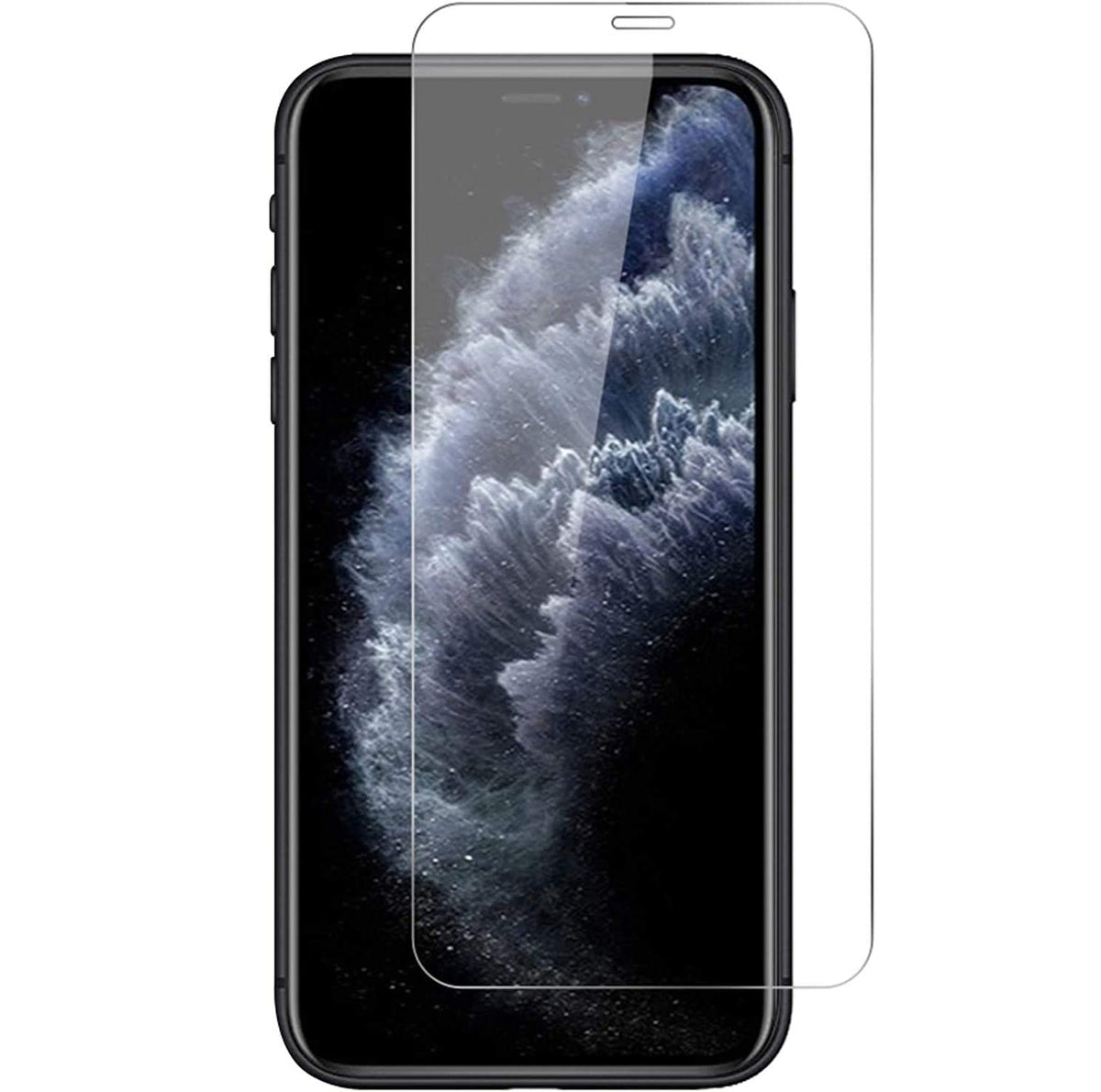 2 x Schutzglas 9H für iPhone