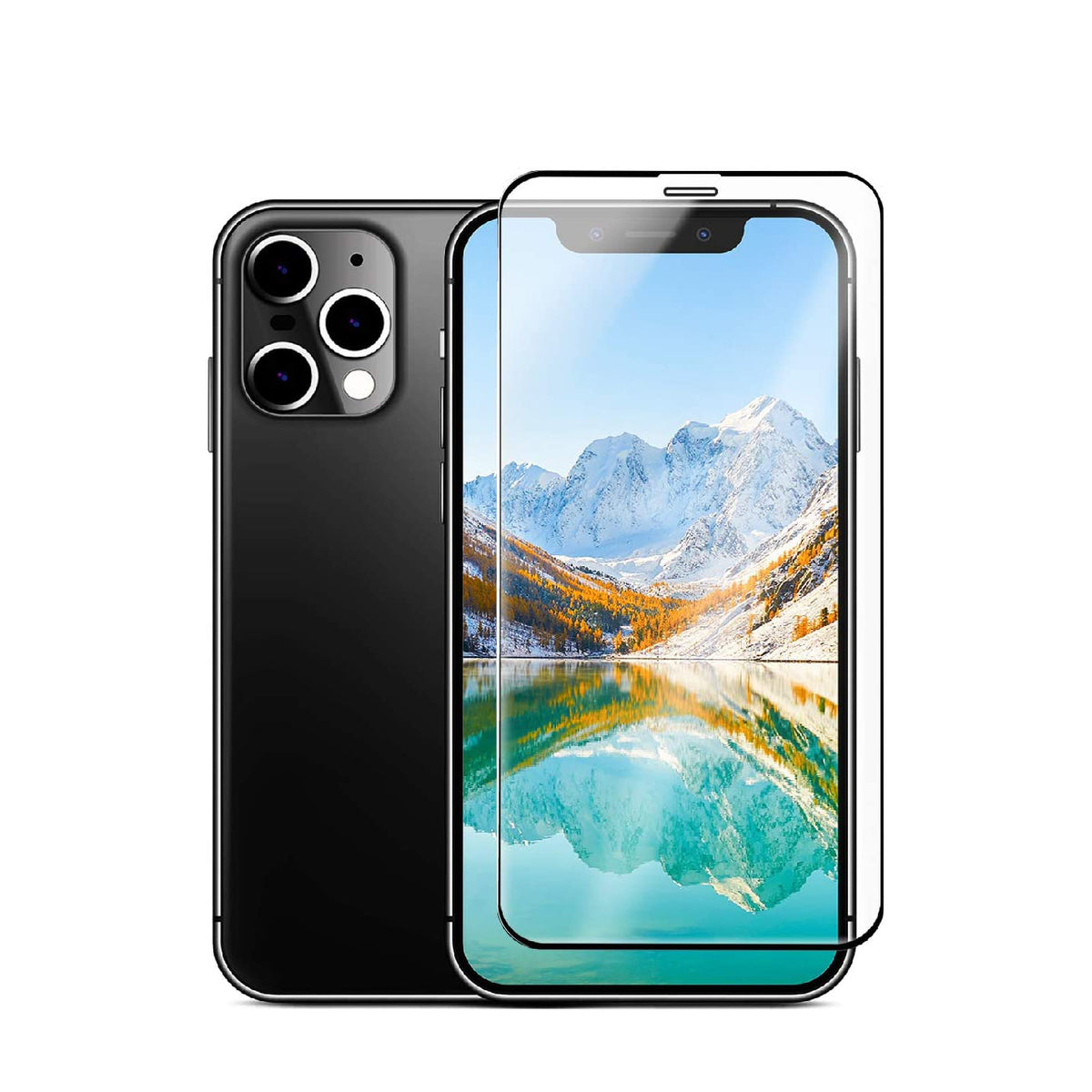 2 x Schutzglas 9H für iPhone