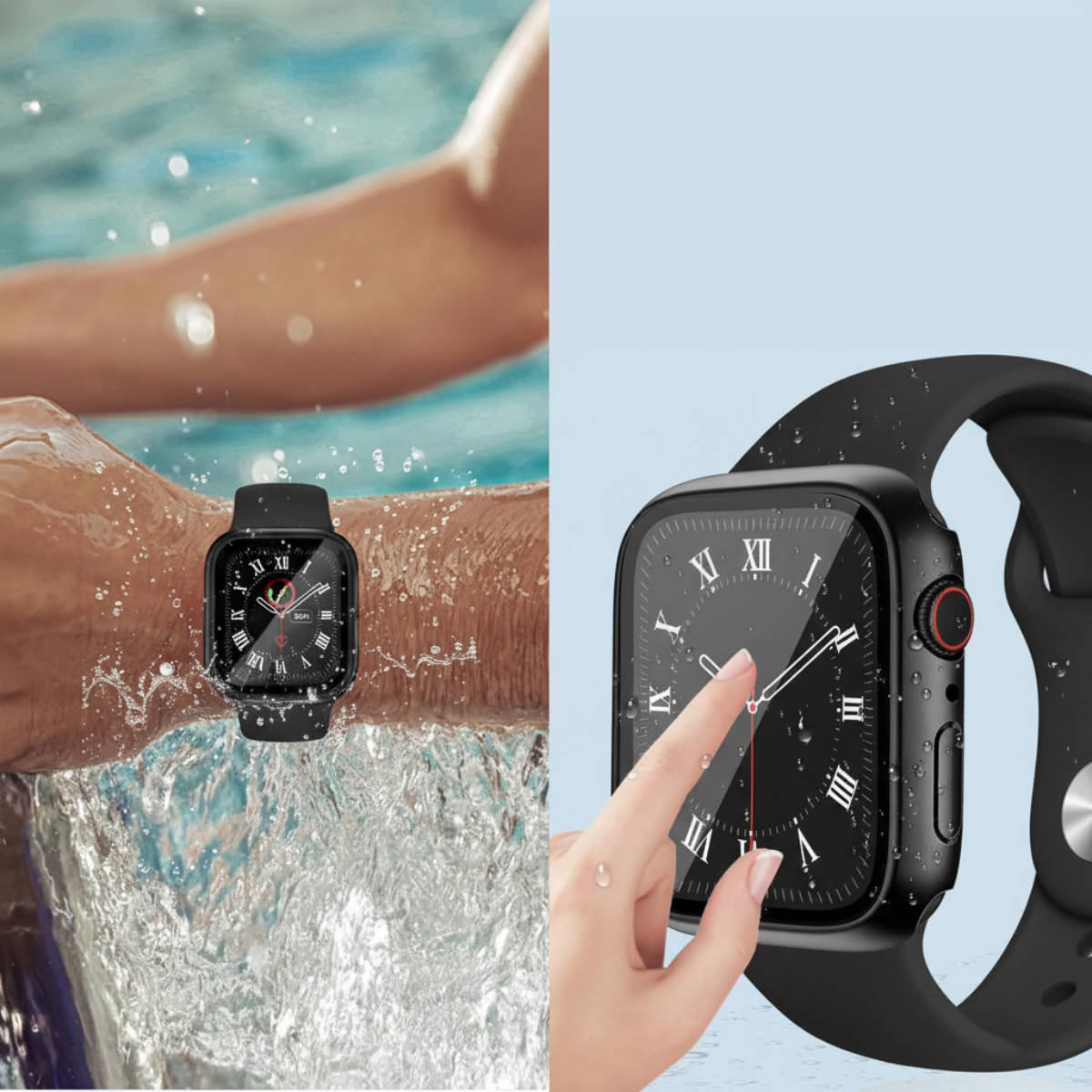 Apple Watch Schutzhülle für 38 mm, 40 mm, 41 mm, 42 mm, 44 mm, 45 mm oder 49 mm
