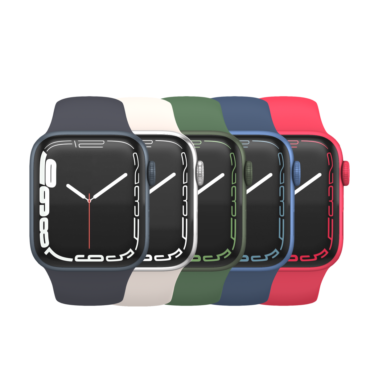 Refurbished Apple Watch Series 7, 41mm, Aluminium