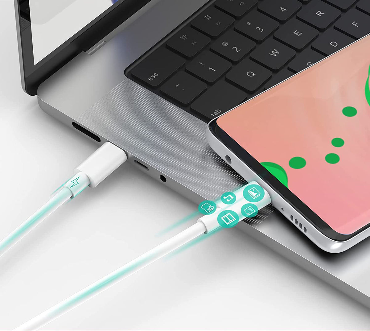 100W Ladeset USB-C für Macbook