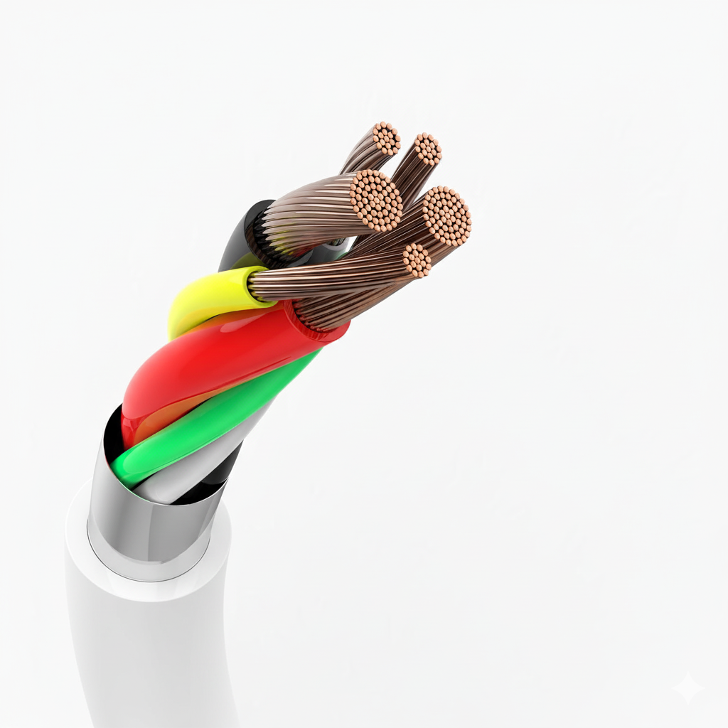 1 m USB-C Schnelllade- & Datenkabel für MacBook, Laptop, Smartphone & Tablet