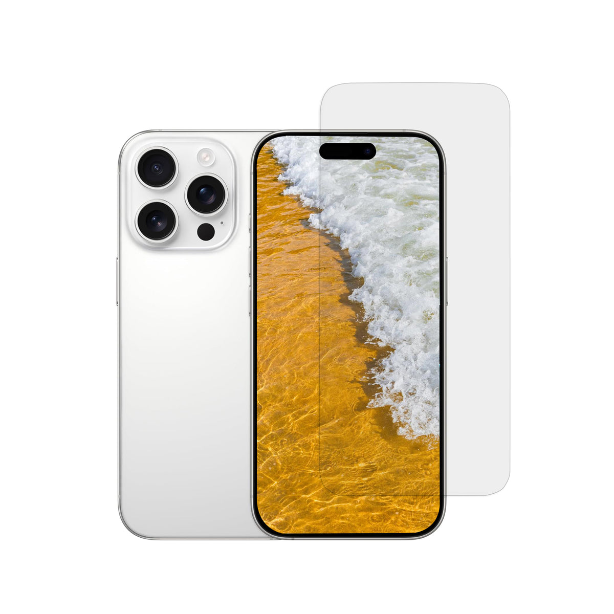 2 x Schutzglas 9H für iPhone