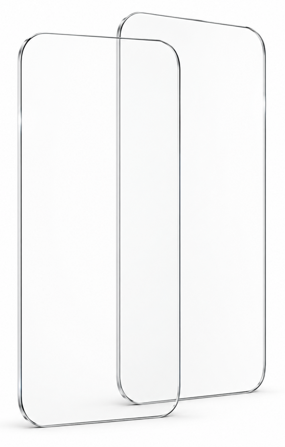 2 x Schutzglas 9H für iPhone