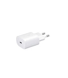 Schnellladeset USB-C auf USB-C passt für Galaxy S8 S9 S10 S20 S21 S22 S23 Ultra Plus Weiß [25W Adapter + 2 Meter Ladekabel]