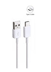 Ladekabel USB-A auf USB-C passt für Galaxy S8 S9 S10 S20 S21 S22 S23 Ultra Plus [Weiß]