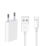 Ladeset USB-A passt für iPhone [Netzteil+Ladekabel]