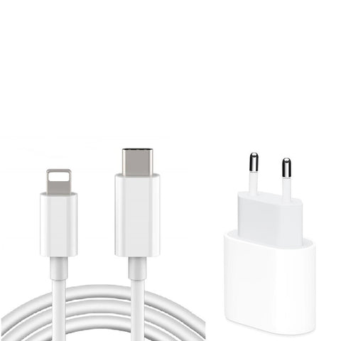 Ladeset USB-C passt für iPhone [Netzteil+Ladekabel]